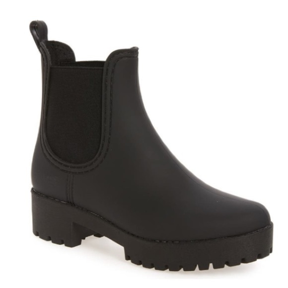 Jeffrey Campbell Cloudy Waterproof Chelsea Rain Boot - Size 6 - Picture 2 of 15